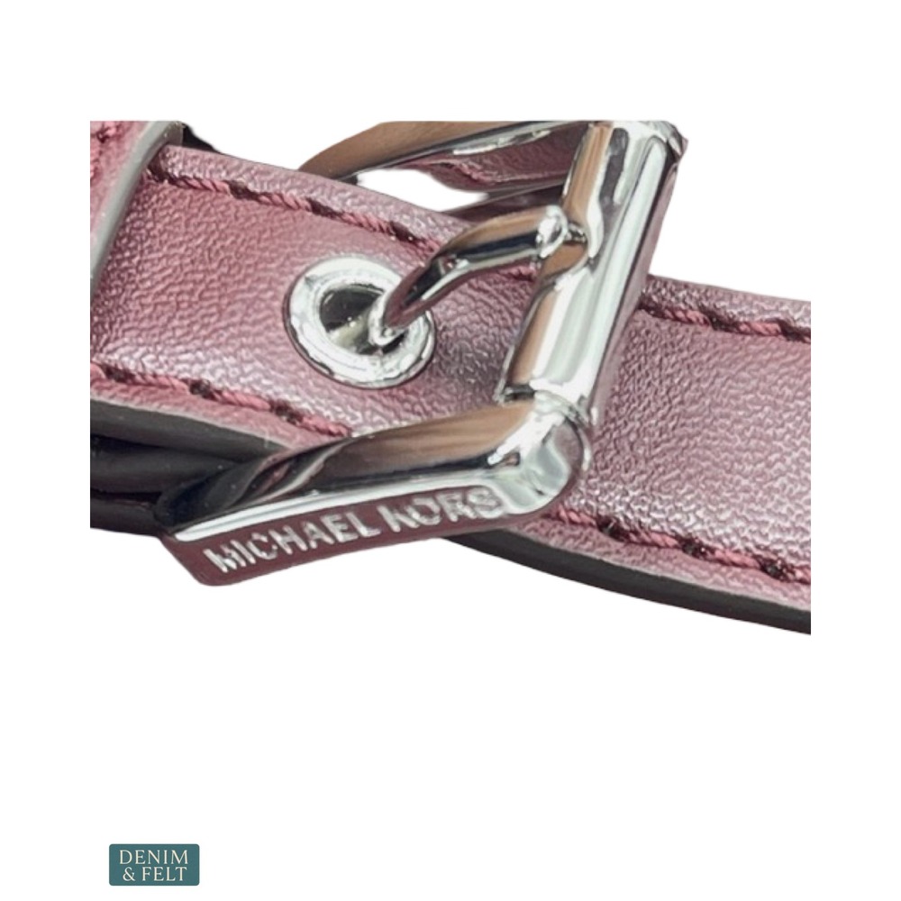 NEW Michael Kors Emilia Oxblood Pebbled Leather Laptop Work Tote Quiet Luxury - Picture 12 of 16